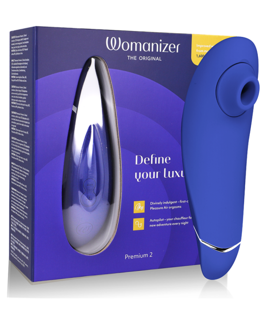 WOMANIZER - PREMIUM 2 STIMOLATORE DEL CLITORIDE MIRTILLO