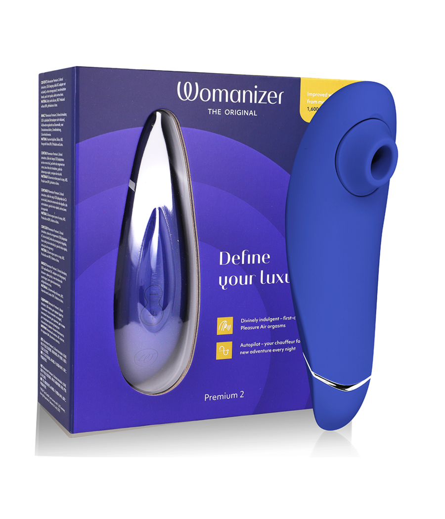 WOMANIZER - PREMIUM 2 STIMOLATORE DEL CLITORIDE MIRTILLO
