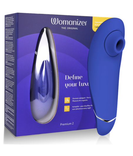 WOMANIZER - PREMIUM 2 STIMOLATORE DEL CLITORIDE MIRTILLO